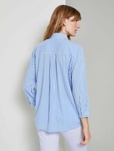 Gestreifte Hemdbluse - Frauen - stripe vertical blue Gestreifte Hemdbluse - Frauen - stripe vertical blue - 2 - TOM TAILOR