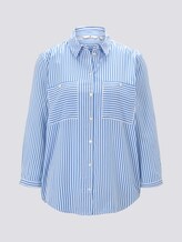 Gestreifte Hemdbluse - Frauen - stripe vertical blue Gestreifte Hemdbluse - Frauen - stripe vertical blue - 7 - TOM TAILOR