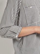 Gestreifte Hemdbluse - Frauen - grey vertical stripe Gestreifte Hemdbluse - Frauen - grey vertical stripe - 10 - TOM TAILOR