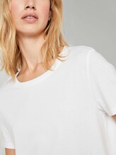 Lockeres Basic-T-Shirt - Frauen - Off White Lockeres Basic-T-Shirt - Frauen - Off White - 9 - TOM TAILOR Denim