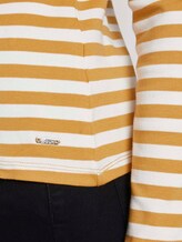 Striped long-sleeved shirt - Women - yellow white stripe Striped long-sleeved shirt - Women - yellow white stripe - 9 - TOM TAILOR Denim