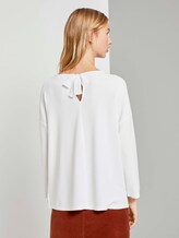 Strukturiertes Boxy-Shirt - Frauen - Off White Strukturiertes Boxy-Shirt - Frauen - Off White - 2 - TOM TAILOR Denim