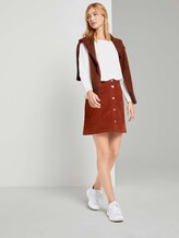 Strukturiertes Boxy-Shirt - Frauen - Off White Strukturiertes Boxy-Shirt - Frauen - Off White - 3 - TOM TAILOR Denim