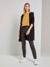 Strukturiertes Boxy-Shirt - Frauen - Indian Spice Yellow Strukturiertes Boxy-Shirt - Frauen - Indian Spice Yellow - 3 - TOM TAILOR Denim