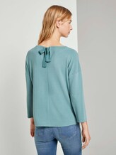 Strukturiertes Boxy-Shirt - Frauen - Mineral Stone Blue Strukturiertes Boxy-Shirt - Frauen - Mineral Stone Blue - 2 - TOM TAILOR Denim