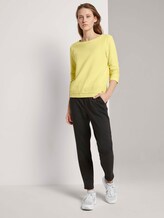 Strukturiertes Sweatshirt - Frauen - honey popcorn Strukturiertes Sweatshirt - Frauen - honey popcorn - 3 - TOM TAILOR Denim
