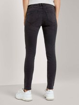 Extra Skinny Jona Biker-Jeans mit Reißverschlussdetails - Frauen - used dark stone black denim Extra Skinny Jona Biker-Jeans mit Reißverschlussdetails - Frauen - used dark stone black denim - 2 - TOM TAILOR Denim