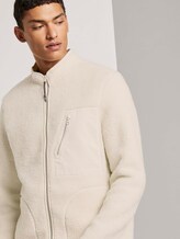 Teddy-Jacke mit Stehkragen - Männer - smoke white Teddy-Jacke mit Stehkragen - Männer - smoke white - 10 - TOM TAILOR Denim