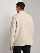 Teddy-Jacke mit Stehkragen - Männer - smoke white Teddy-Jacke mit Stehkragen - Männer - smoke white - 2 - TOM TAILOR Denim