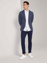 Gemustertes Hemd mit Brusttasche - Männer - White Gemustertes Hemd mit Brusttasche - Männer - White - 3 - TOM TAILOR