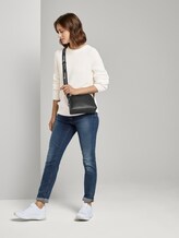 Basic Pullover mit Raglan-Ärmeln - Frauen - Off White Basic Pullover mit Raglan-Ärmeln - Frauen - Off White - 3 - TOM TAILOR Denim