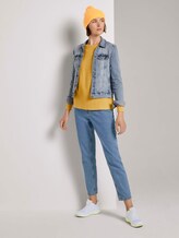 Pullover mit Fledermausärmeln - Frauen - Indian Spice Yellow Pullover mit Fledermausärmeln - Frauen - Indian Spice Yellow - 3 - TOM TAILOR Denim