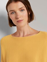 Pullover mit Fledermausärmeln - Frauen - Indian Spice Yellow Pullover mit Fledermausärmeln - Frauen - Indian Spice Yellow - 9 - TOM TAILOR Denim