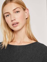 Pullover mit Fledermausärmeln - Frauen - Shale Grey Melange Pullover mit Fledermausärmeln - Frauen - Shale Grey Melange - 9 - TOM TAILOR Denim