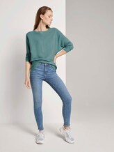Pullover mit Fledermausärmeln - Frauen - Mineral Stone Blue Pullover mit Fledermausärmeln - Frauen - Mineral Stone Blue - 3 - TOM TAILOR Denim