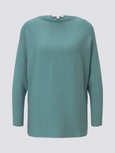 Pullover mit Fledermausärmeln - Frauen - Mineral Stone Blue Pullover mit Fledermausärmeln - Frauen - Mineral Stone Blue - 7 - TOM TAILOR Denim