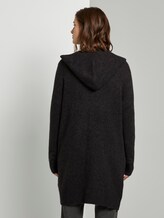 Cardigan mit Kapuze - Frauen - Shale Grey Melange Cardigan mit Kapuze - Frauen - Shale Grey Melange - 2 - TOM TAILOR Denim