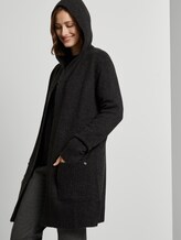 Cardigan mit Kapuze - Frauen - Shale Grey Melange Cardigan mit Kapuze - Frauen - Shale Grey Melange - 5 - TOM TAILOR Denim