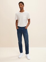 Marvin Straight Jeans mit Taschendetails - Männer - dark blue denim Marvin Straight Jeans mit Taschendetails - Männer - dark blue denim - 1 - TOM TAILOR