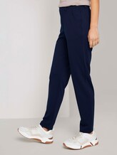 Relaxed Fit Hose mit elastischem Bund - Frauen - Sky Captain Blue Relaxed Fit Hose mit elastischem Bund - Frauen - Sky Captain Blue - 11 - TOM TAILOR Denim