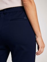 Relaxed Fit Hose mit elastischem Bund - Frauen - Sky Captain Blue Relaxed Fit Hose mit elastischem Bund - Frauen - Sky Captain Blue - 9 - TOM TAILOR Denim