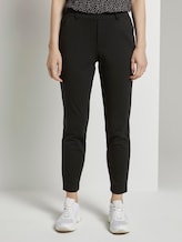 Relaxed Fit Hose mit elastischem Bund - Frauen - deep black Relaxed Fit Hose mit elastischem Bund - Frauen - deep black - 1 - TOM TAILOR Denim
