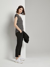 Relaxed Fit Hose mit elastischem Bund - Frauen - deep black Relaxed Fit Hose mit elastischem Bund - Frauen - deep black - 3 - TOM TAILOR Denim