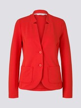 Strukturierter Ottoman Blazer - Frauen - Strong Red Strukturierter Ottoman Blazer - Frauen - Strong Red - 7 - TOM TAILOR