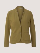 Textured Ottoman blazer - Women - khaki olive Textured Ottoman blazer - Women - khaki olive - 7 - TOM TAILOR