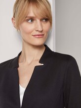 Strukturierter Ottoman Blazer - Frauen - deep black Strukturierter Ottoman Blazer - Frauen - deep black - 10 - TOM TAILOR