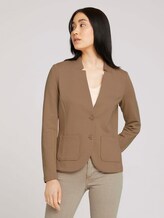 Strukturierter Ottoman Blazer - Frauen - french clay beige Strukturierter Ottoman Blazer - Frauen - french clay beige - 1 - TOM TAILOR