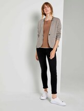 Karierter Jersey-Blazer - Frauen - camel small check Karierter Jersey-Blazer - Frauen - camel small check - 3 - TOM TAILOR