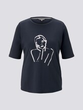 T-Shirt mit Motivprint - Frauen - Sky Captain Blue T-Shirt mit Motivprint - Frauen - Sky Captain Blue - 7 - Mine to five