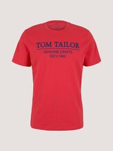 T-Shirt mit Bio-Baumwolle - Männer - Virtual Rec T-Shirt mit Bio-Baumwolle - Männer - Virtual Rec - 7 - TOM TAILOR