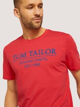 T-Shirt mit Bio-Baumwolle - Männer - Virtual Rec T-Shirt mit Bio-Baumwolle - Männer - Virtual Rec - 9 - TOM TAILOR
