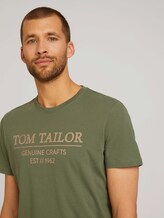 T-Shirt mit Bio-Baumwolle - Männer - Oak Leaf Green T-Shirt mit Bio-Baumwolle - Männer - Oak Leaf Green - 9 - TOM TAILOR
