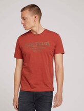 T-Shirt mit Bio-Baumwolle - Männer - amber brown T-Shirt mit Bio-Baumwolle - Männer - amber brown - 5 - TOM TAILOR