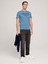 T-Shirt mit Bio-Baumwolle - Männer - Bleeched Blue T-Shirt mit Bio-Baumwolle - Männer - Bleeched Blue - 3 - TOM TAILOR