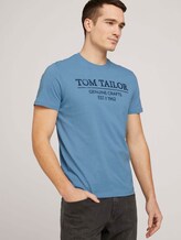 T-Shirt mit Bio-Baumwolle - Männer - Bleeched Blue T-Shirt mit Bio-Baumwolle - Männer - Bleeched Blue - 5 - TOM TAILOR