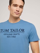 T-Shirt mit Bio-Baumwolle - Männer - Bleeched Blue T-Shirt mit Bio-Baumwolle - Männer - Bleeched Blue - 9 - TOM TAILOR