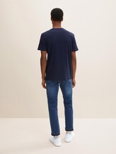 T-Shirt mit Bio-Baumwolle - Männer - Sky Captain Blue T-Shirt mit Bio-Baumwolle - Männer - Sky Captain Blue - 2 - TOM TAILOR