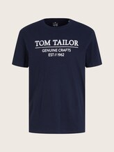T-Shirt mit Bio-Baumwolle - Männer - Sky Captain Blue T-Shirt mit Bio-Baumwolle - Männer - Sky Captain Blue - 7 - TOM TAILOR