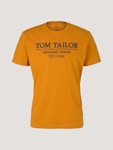 T-Shirt mit Bio-Baumwolle - Männer - Flame Brown T-Shirt mit Bio-Baumwolle - Männer - Flame Brown - 7 - TOM TAILOR