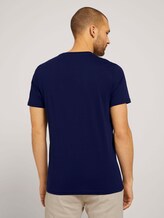T-Shirt mit Bio-Baumwolle - Männer - Sailor Blue T-Shirt mit Bio-Baumwolle - Männer - Sailor Blue - 2 - TOM TAILOR