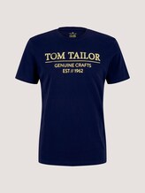 T-Shirt mit Bio-Baumwolle - Männer - Sailor Blue T-Shirt mit Bio-Baumwolle - Männer - Sailor Blue - 7 - TOM TAILOR