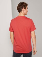 T-Shirt mit Bio-Baumwolle - Männer - Plain Red T-Shirt mit Bio-Baumwolle - Männer - Plain Red - 2 - TOM TAILOR