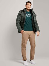 T-Shirt mit Logo-Print - Männer - Stroke Green T-Shirt mit Logo-Print - Männer - Stroke Green - 3 - TOM TAILOR