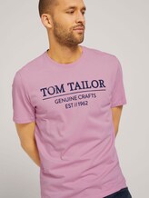 T-Shirt mit Bio-Baumwolle - Männer - Soft Pink T-Shirt mit Bio-Baumwolle - Männer - Soft Pink - 5 - TOM TAILOR