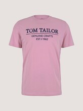 T-Shirt mit Bio-Baumwolle - Männer - Soft Pink T-Shirt mit Bio-Baumwolle - Männer - Soft Pink - 7 - TOM TAILOR