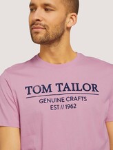 T-Shirt mit Bio-Baumwolle - Männer - Soft Pink T-Shirt mit Bio-Baumwolle - Männer - Soft Pink - 9 - TOM TAILOR